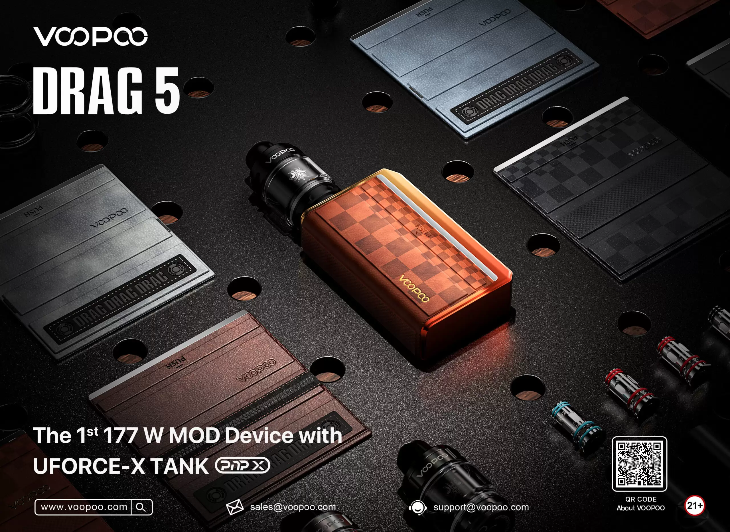 VOOPOO DRAG5 跩哥 ｜大煙主機