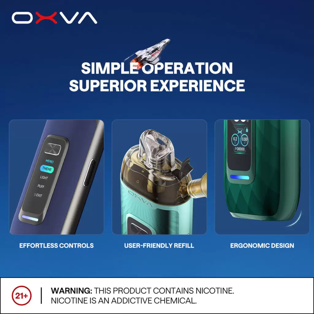 OXVA VPRIME 至尊雙模式大/小煙主機 商品特色 7