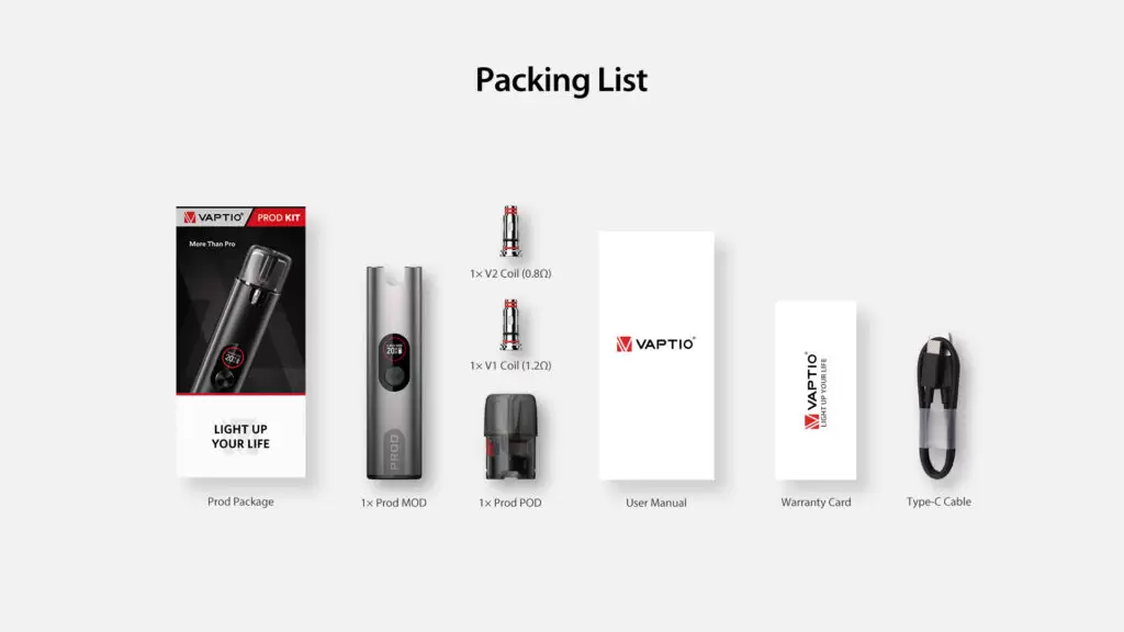 正品 VAPTIO PROD 【帕拉德】自由派 商品特色 6