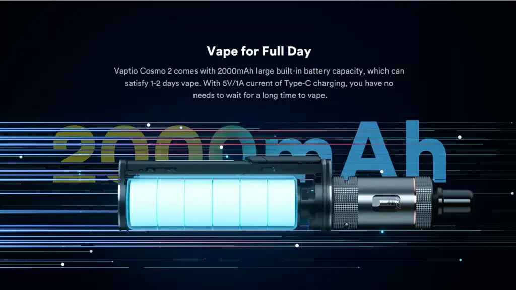 原裝正品 VAPTIO COSMO 2 主機套裝 商品特色 9