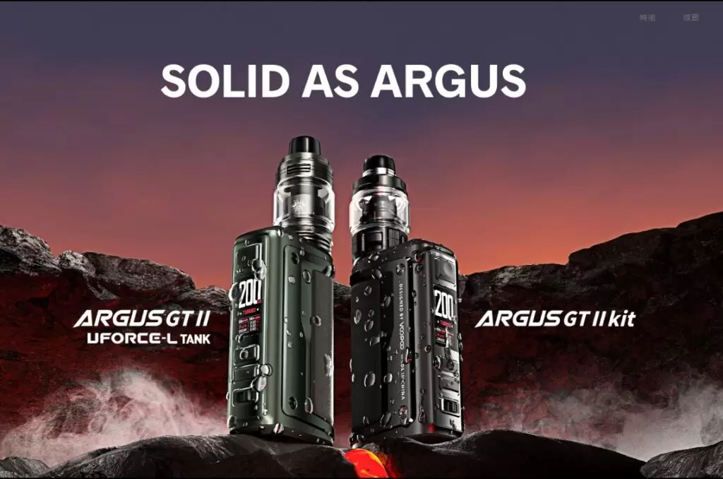 VOOPOO ARGUS GT II 200W暴力輸出大煙主機 商品特色 1