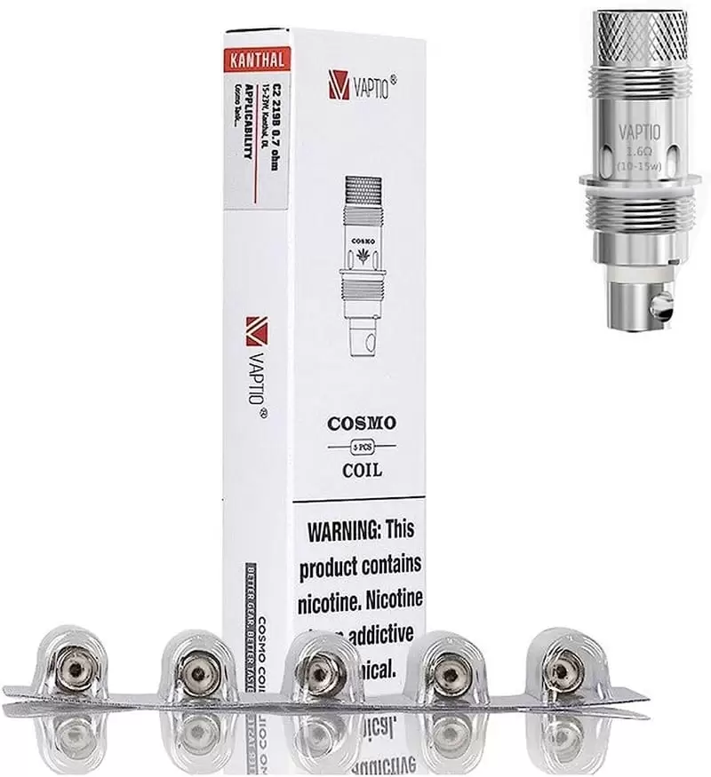 原廠 VAPTIO Cosmo Prime Tank 成品霧化器 成品芯
