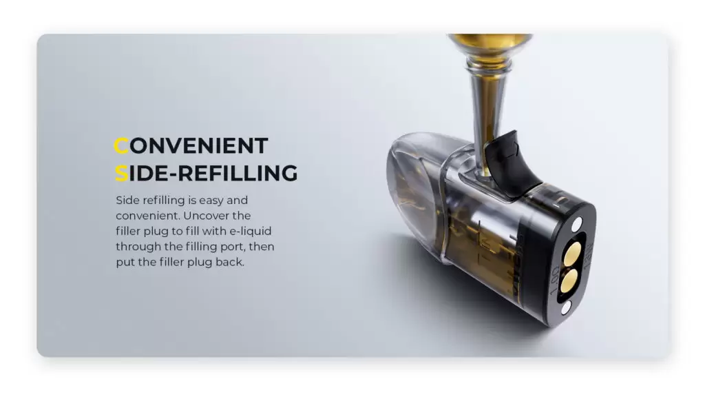 UWELL CALIBURN A3s 咖哩棒 電子煙主機 商品特色 10
