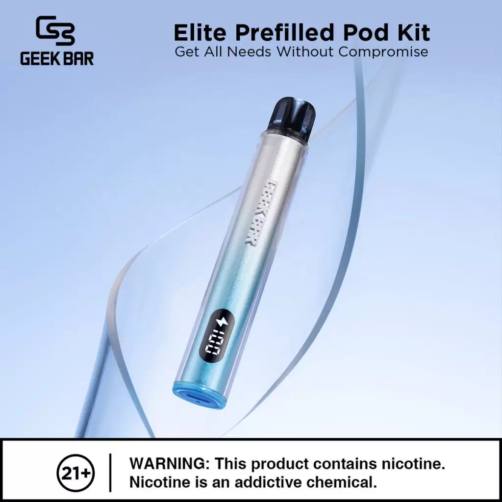 Geek Bar Elite Prefilled Pod Kit 菁英一次性拋棄式電子煙 商品特色 15