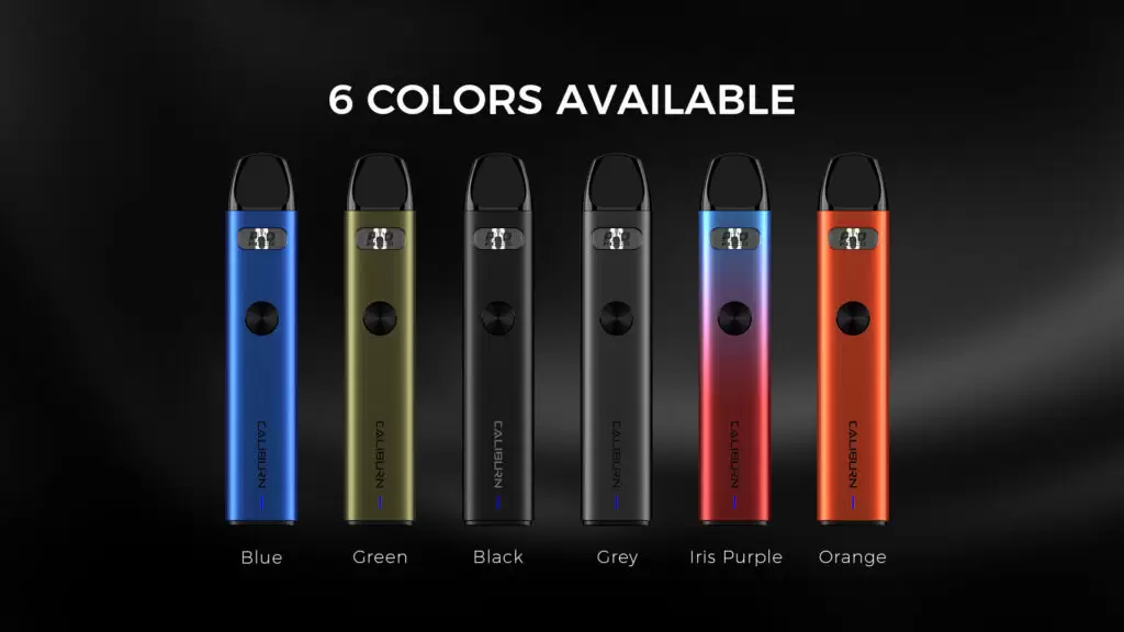 原廠正品Uwell Caliburn A2 咖哩棒 小煙主機 商品特色 2