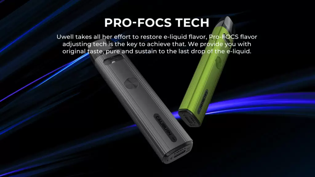 Uwell Caliburn G2 咖哩棒 小煙套裝 商品特色 8