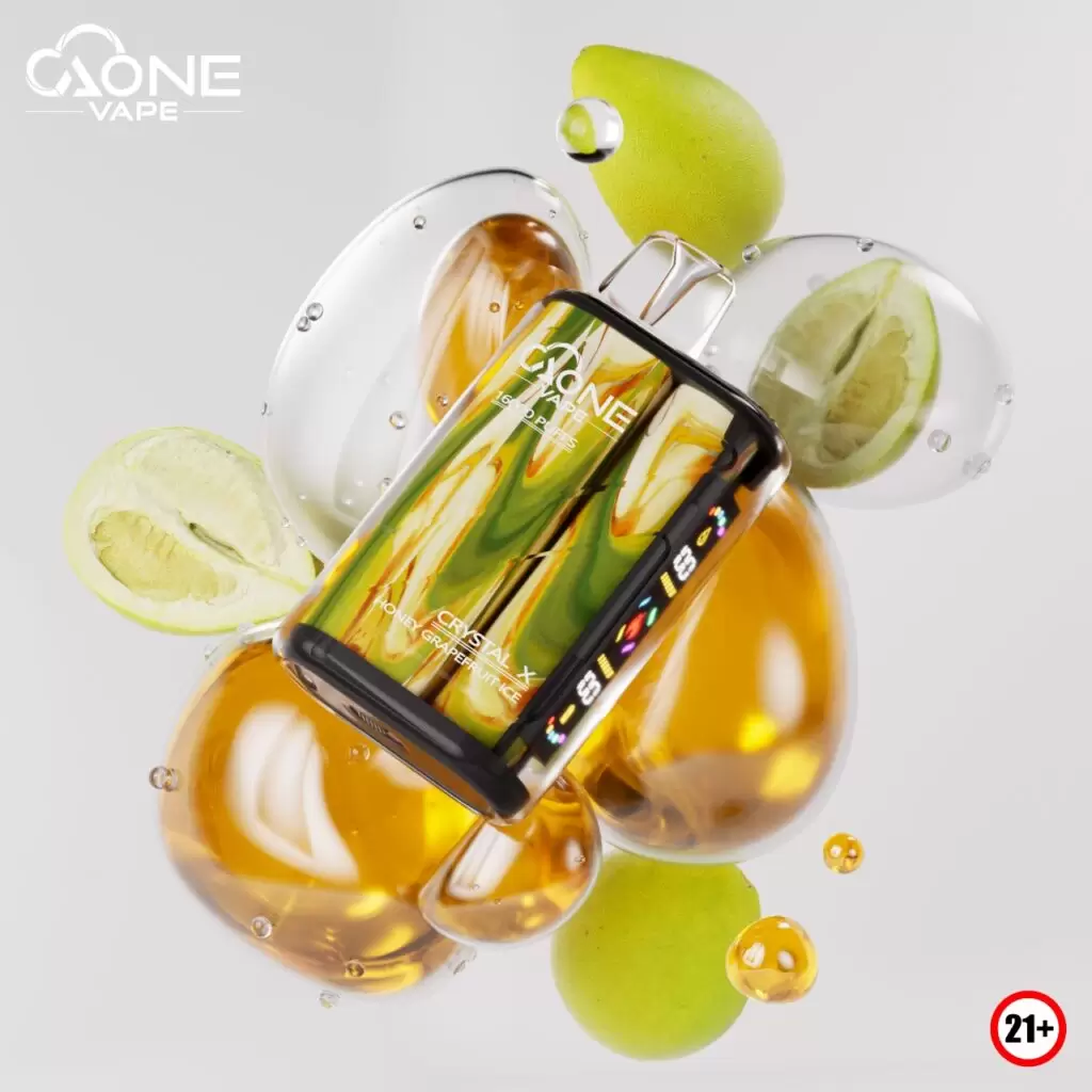 AONE VPAE CRYSTAL X 水晶 16000口Puffs 一次性拋棄式電子煙 商品特色 1