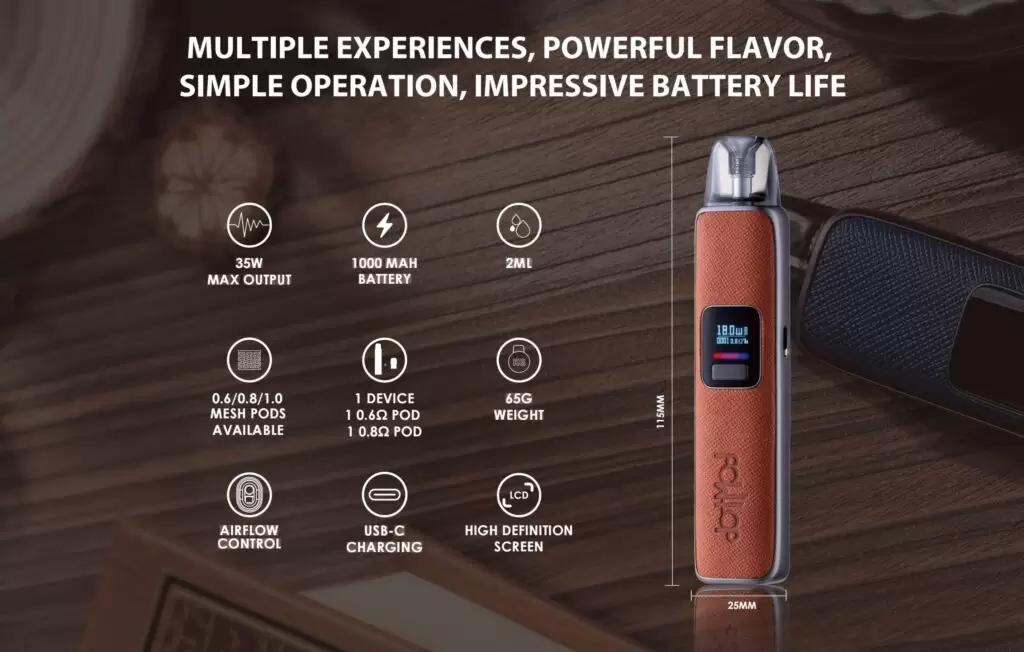 DOTMOD佩特里 DOTPODS PRO 35W 小煙主機 商品特色 7