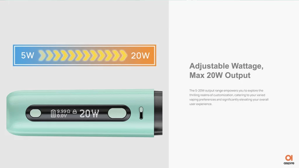 Aspire Fluffi POD 1500mAh 酪梨寶寶 商品特色 3